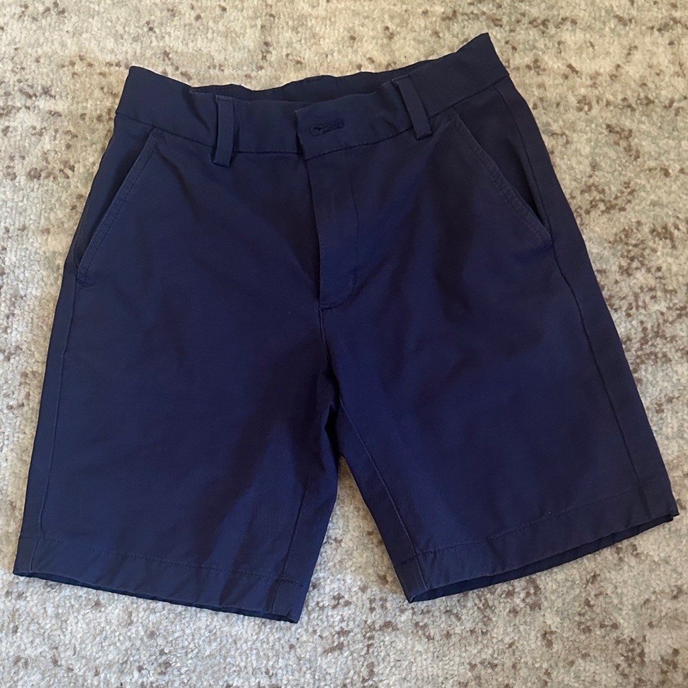 Vineyard Vines Kid’s Navy Flat-Front Shorts